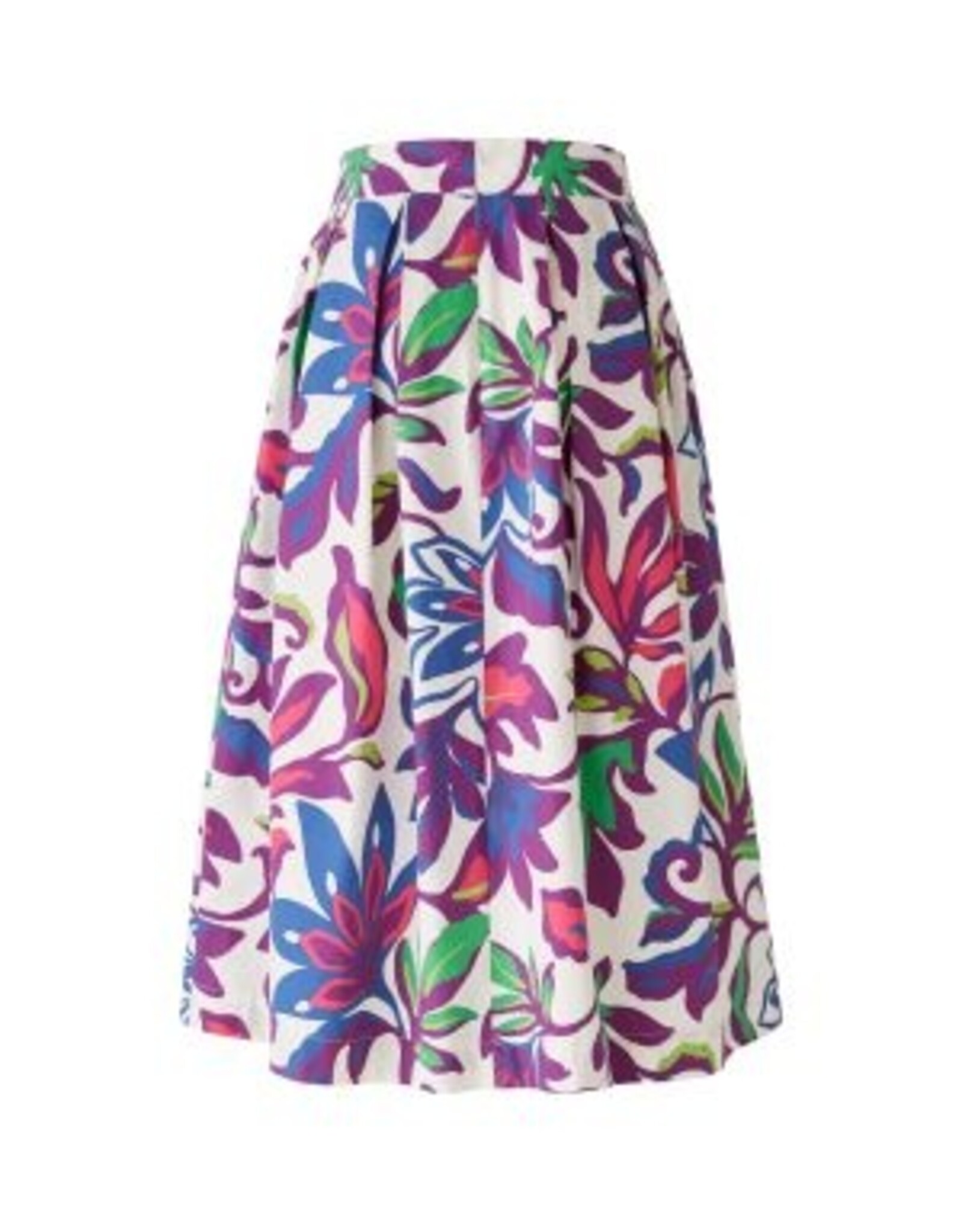 Oui Rok Print White Violet