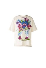 Oui T Shirt Bloem Print Oversized