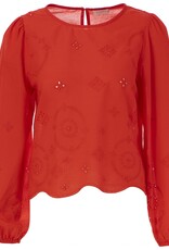 JcSophie Blouse Diane Poppy Red