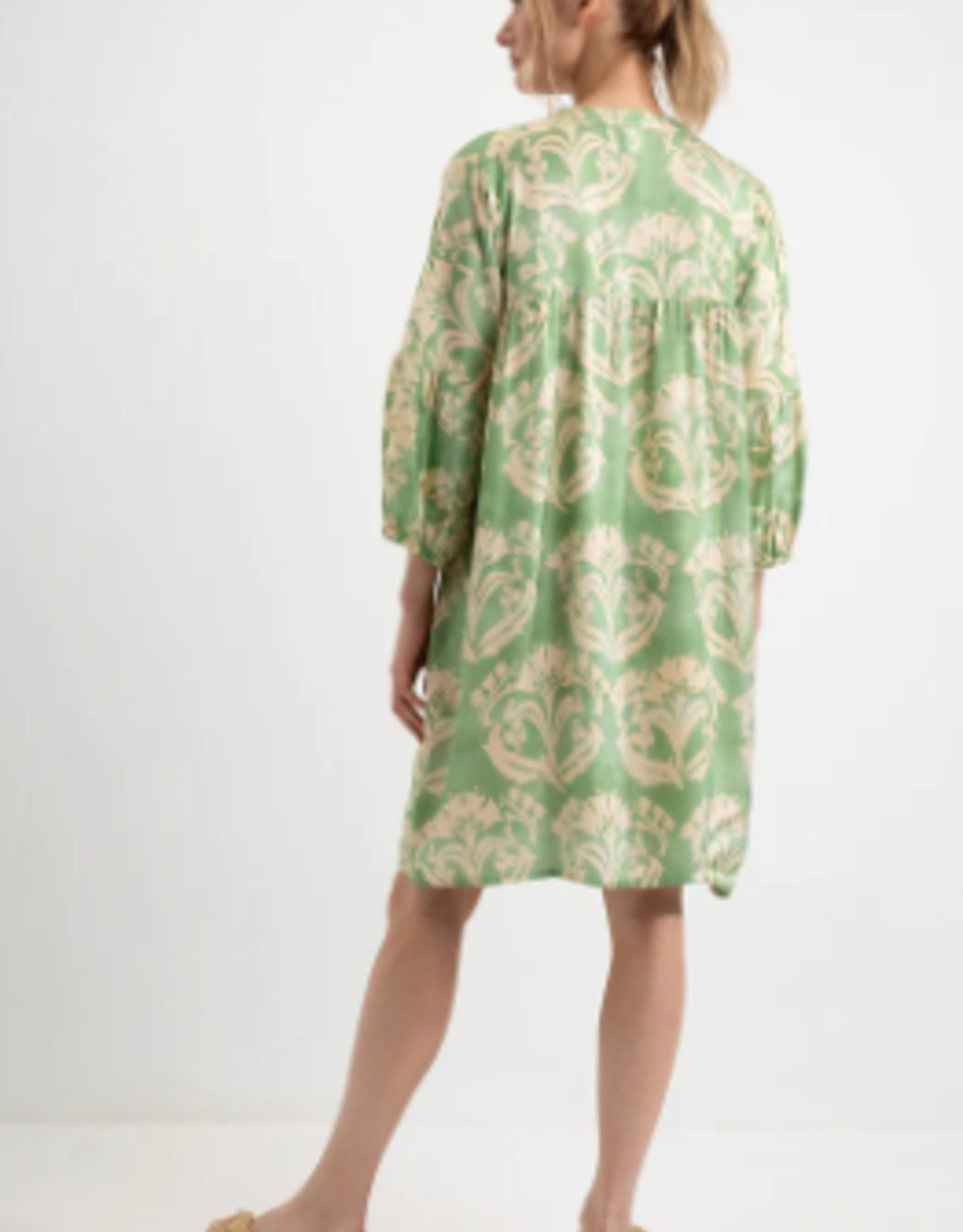 Josephine &CO Dina Dress Green/Ivory