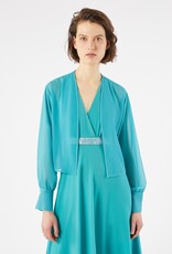 PENNYBLACK Regal Blouse Bollero Donker Aqua