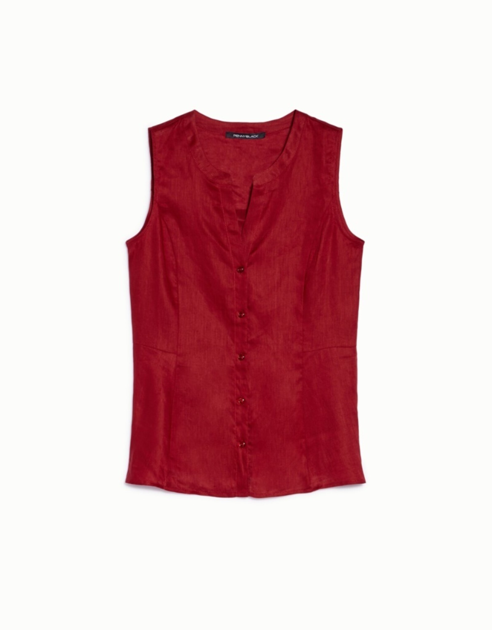 PENNYBLACK Blouse Aegean Linnen Rood