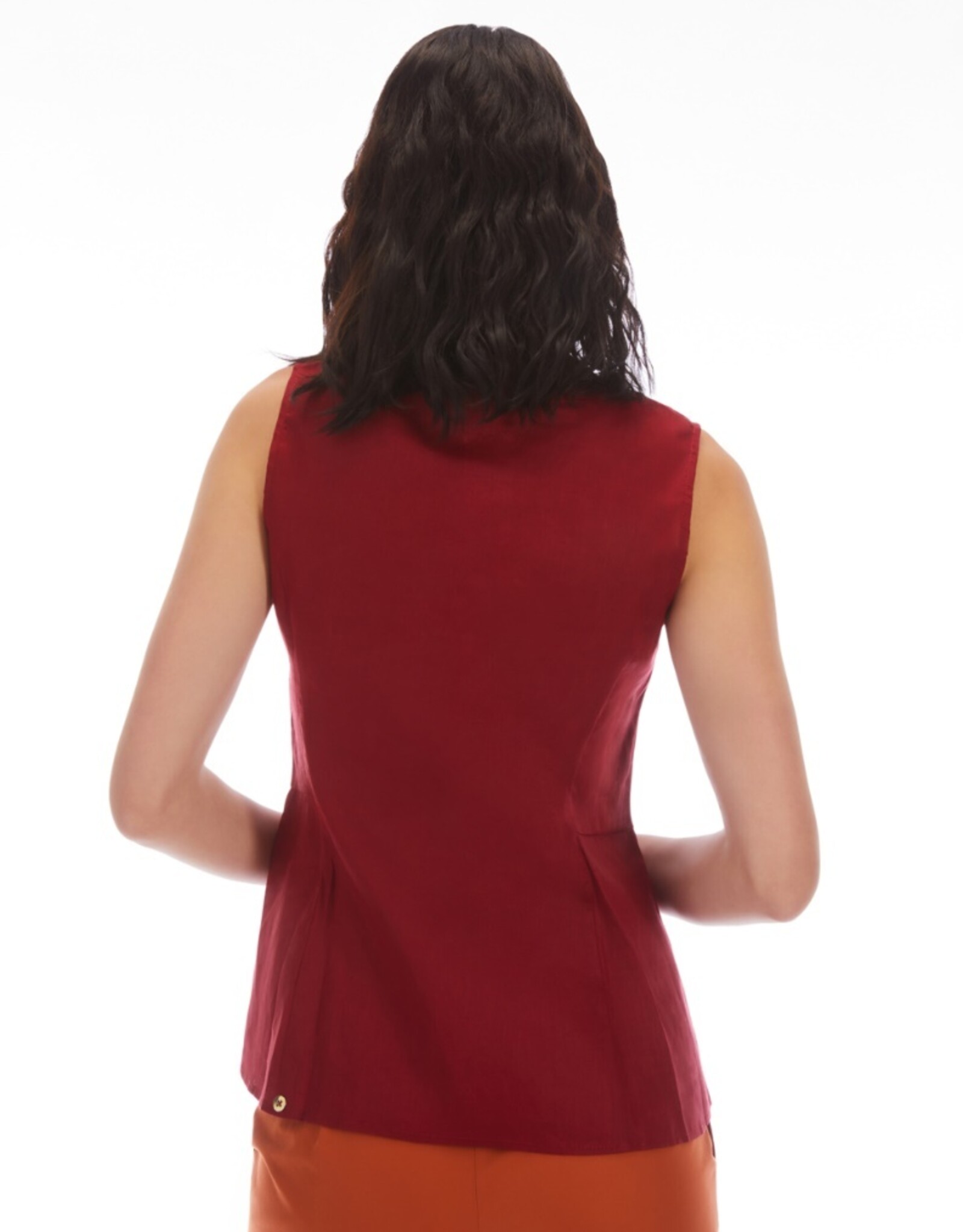 PENNYBLACK Blouse Aegean Linnen Rood