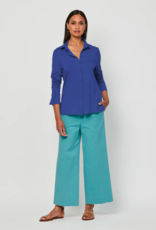 LaSalle Wide Trousers Aqua