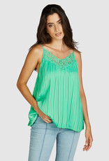 Marc Aurel Spaghetti  Top Green