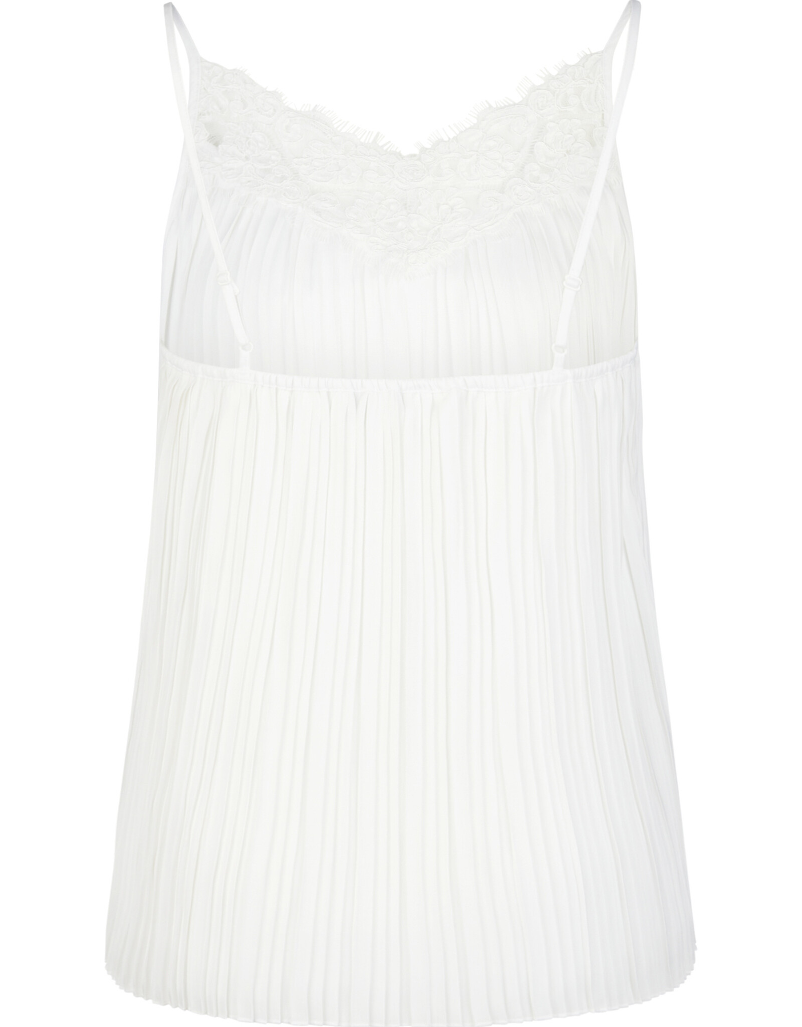 Marc Aurel Top White Spaghetti  Bandjes Kant