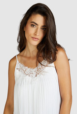 Marc Aurel Top White Spaghetti  Bandjes Kant