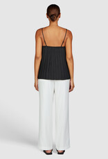Marc Aurel Top Plisse Kant Black