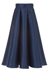 Swing Navy Rok  Midi
