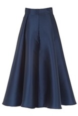Swing Navy Rok  Midi