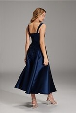 Swing Navy Rok  Midi