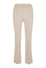 Marc Aurel Thema Taupe Blush Pantalon Vissengraad Taupe