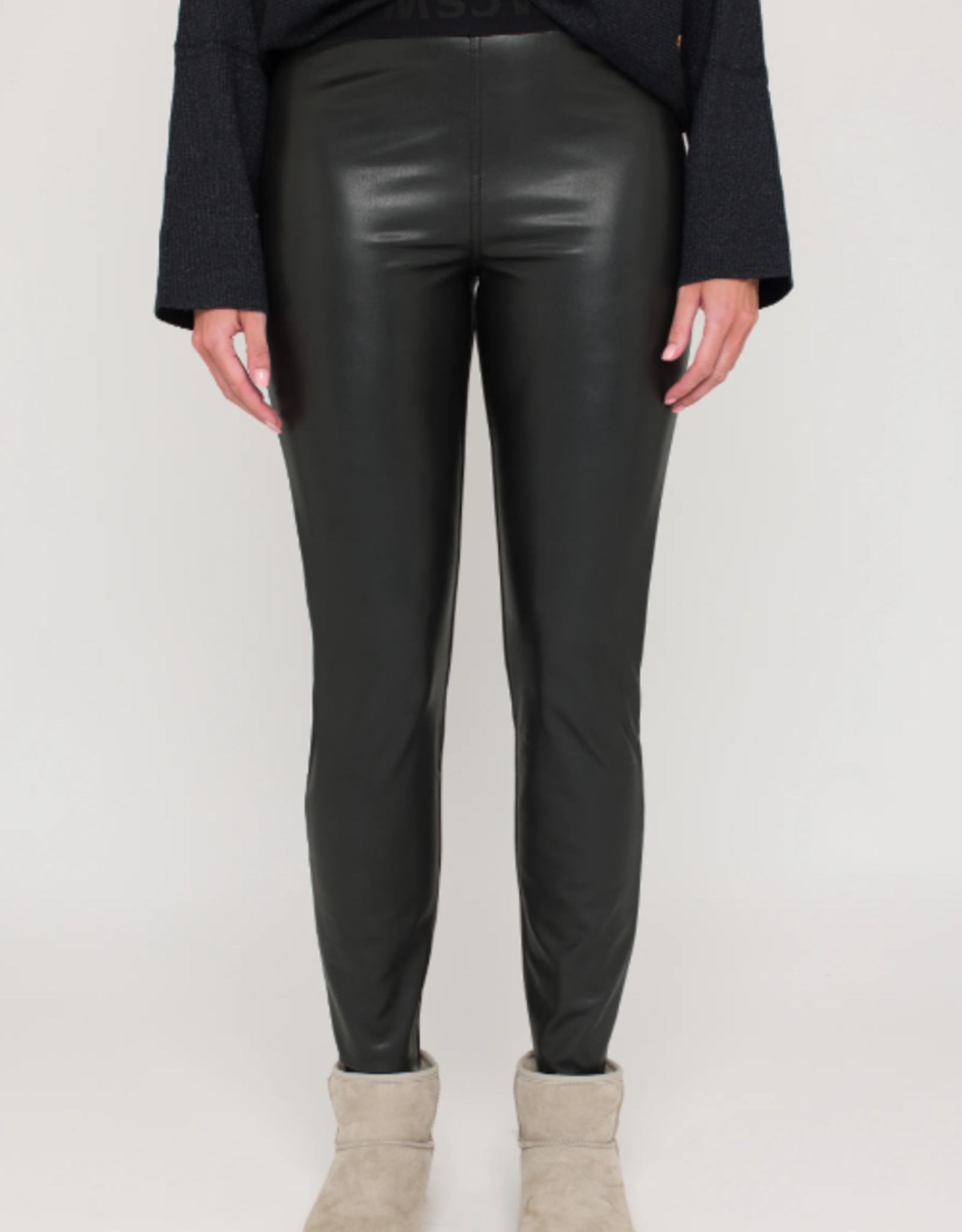 Kunstleren legging zara hotsell