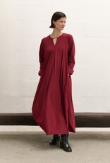 JapanTKY Jurk Risana Red Wine JapanTKY Jurk Risana Red Wine