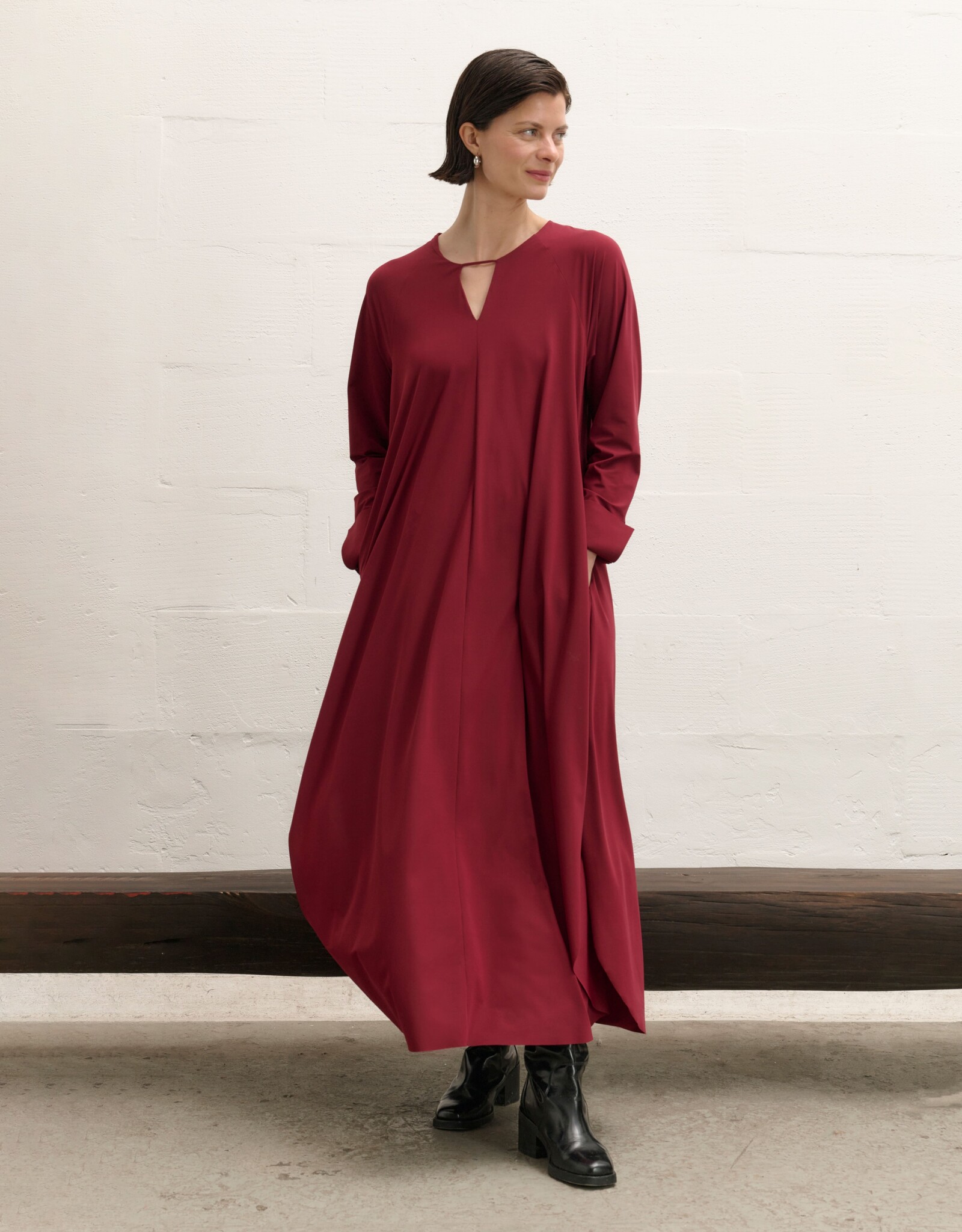 JapanTKY Jurk Risana Red Wine