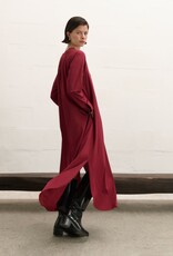 JapanTKY Jurk Risana Red Wine JapanTKY Jurk Risana Red Wine