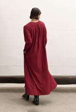 JapanTKY Jurk Risana Red Wine JapanTKY Jurk Risana Red Wine