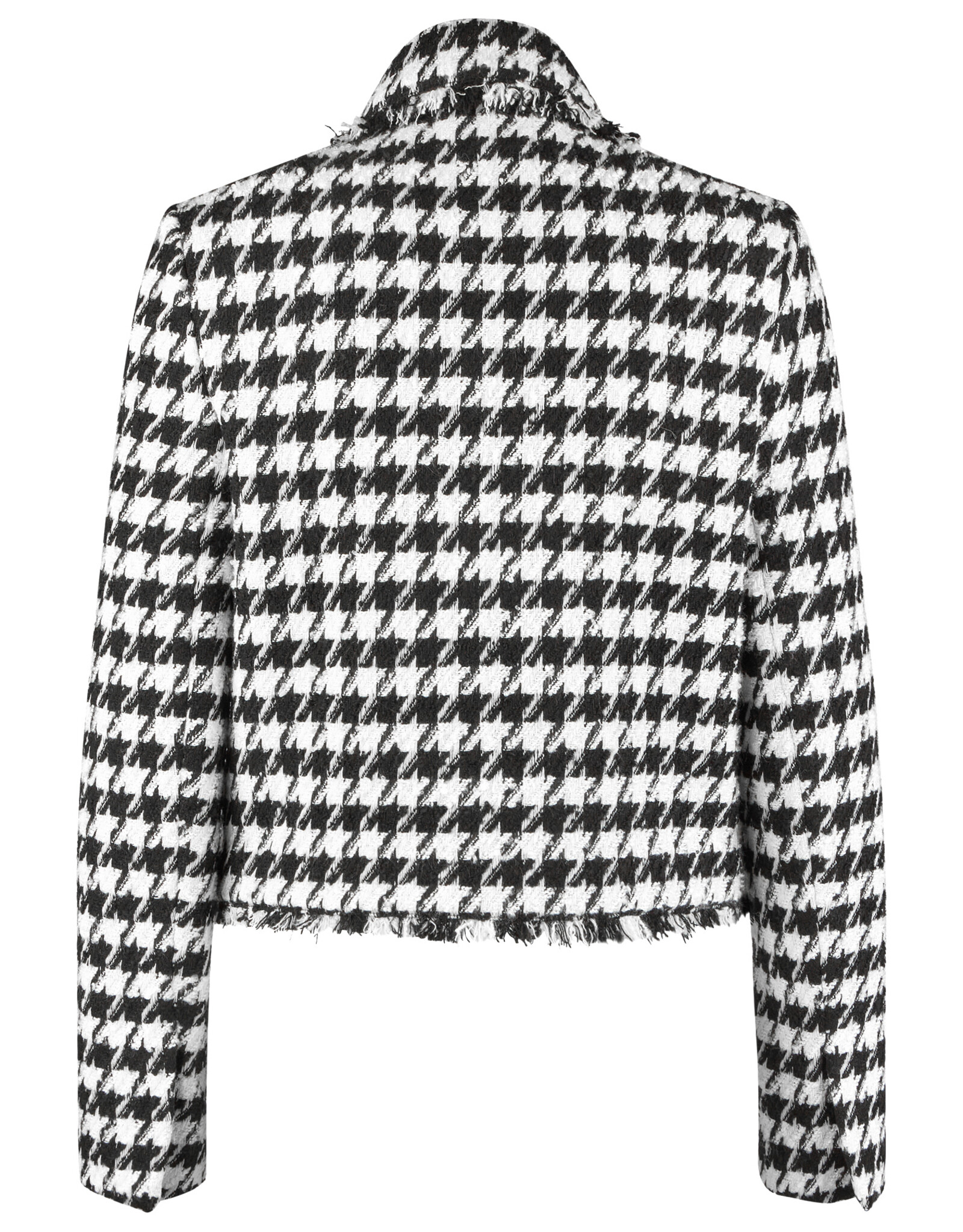 Marc Aurel Thema Ruby Noir Black  White Pied De Poule Blazer
