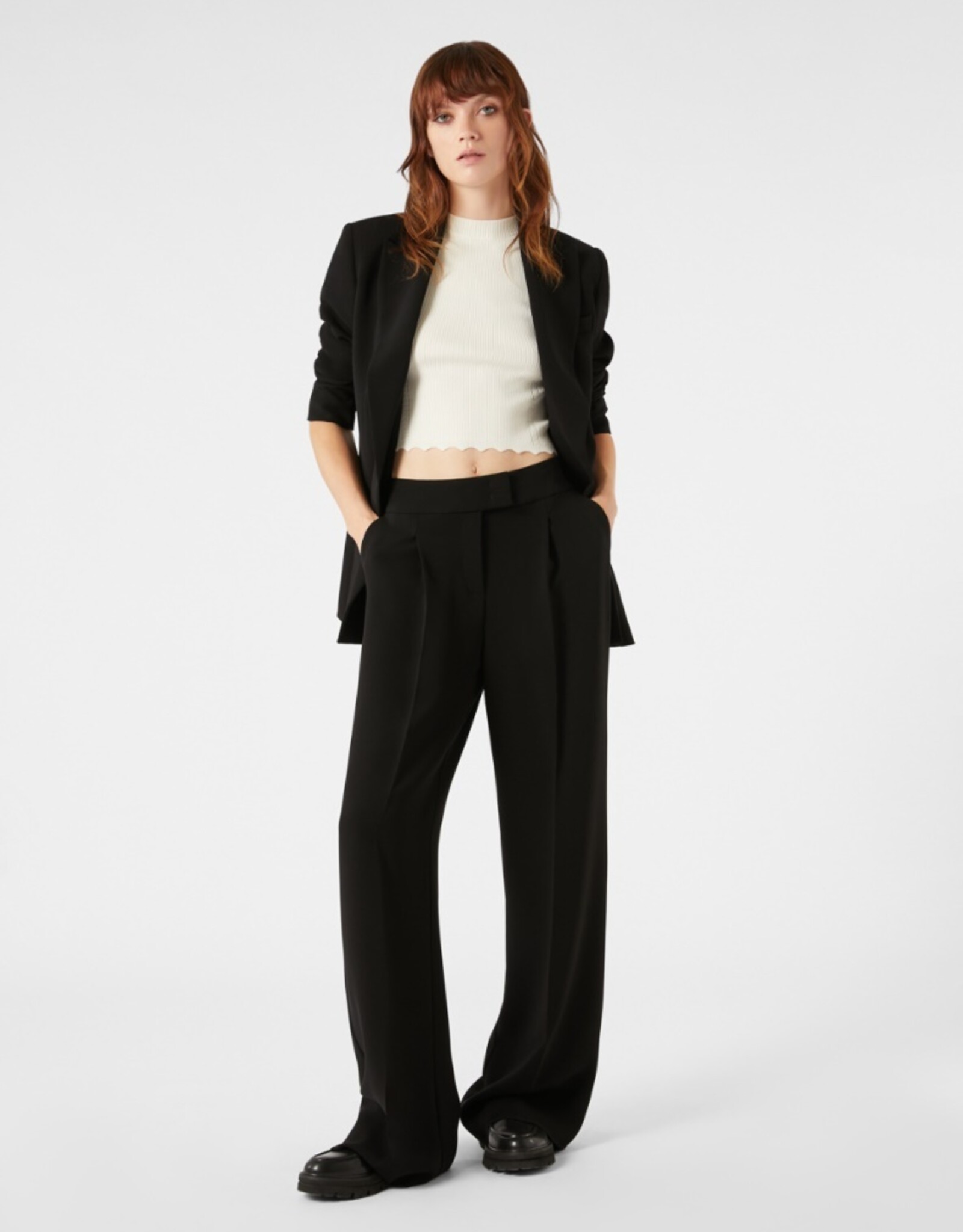 PENNYBLACK Pantalon Bandplooi Soncini Black
