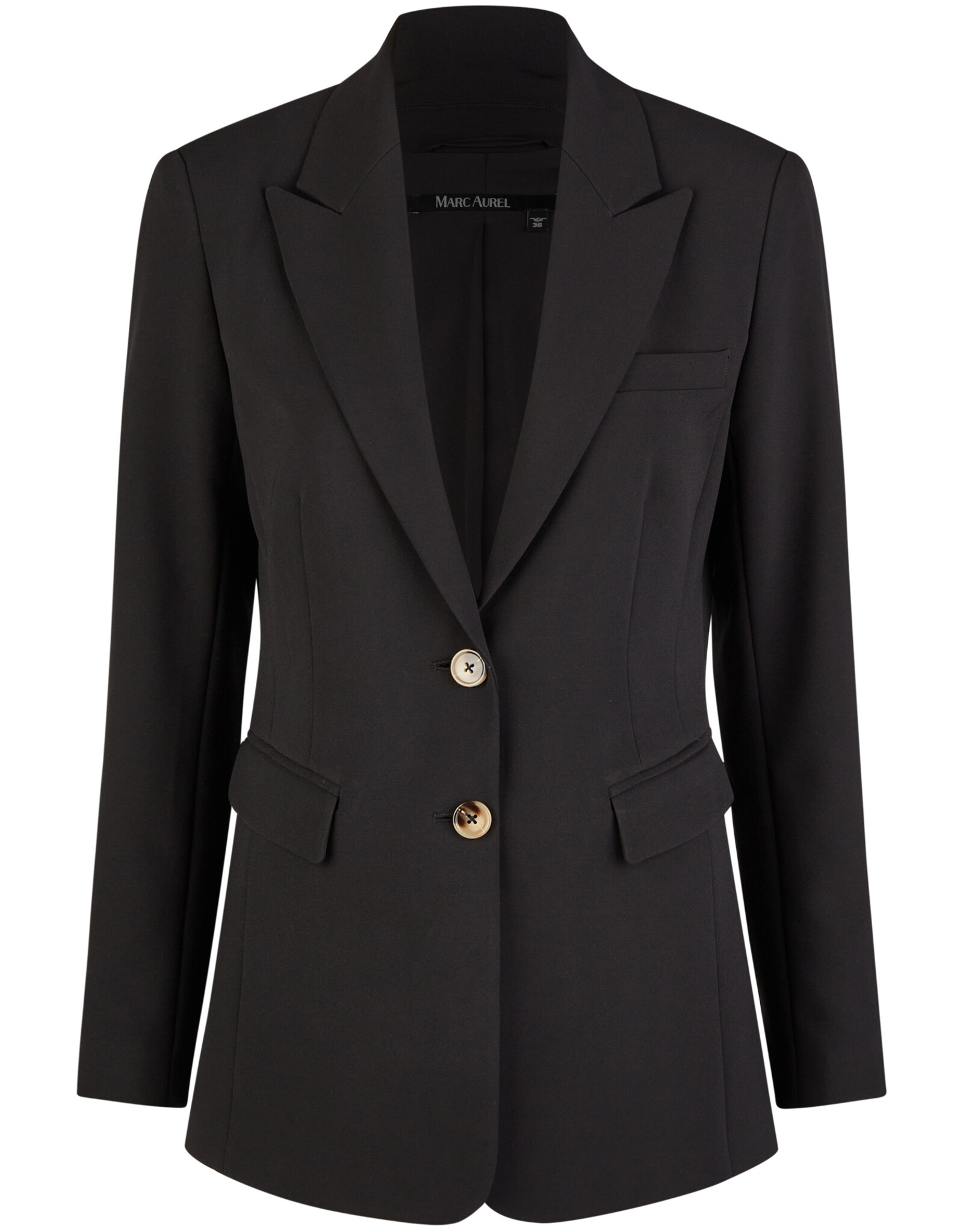 Marc Aurel Half Lange  Blazer Black
