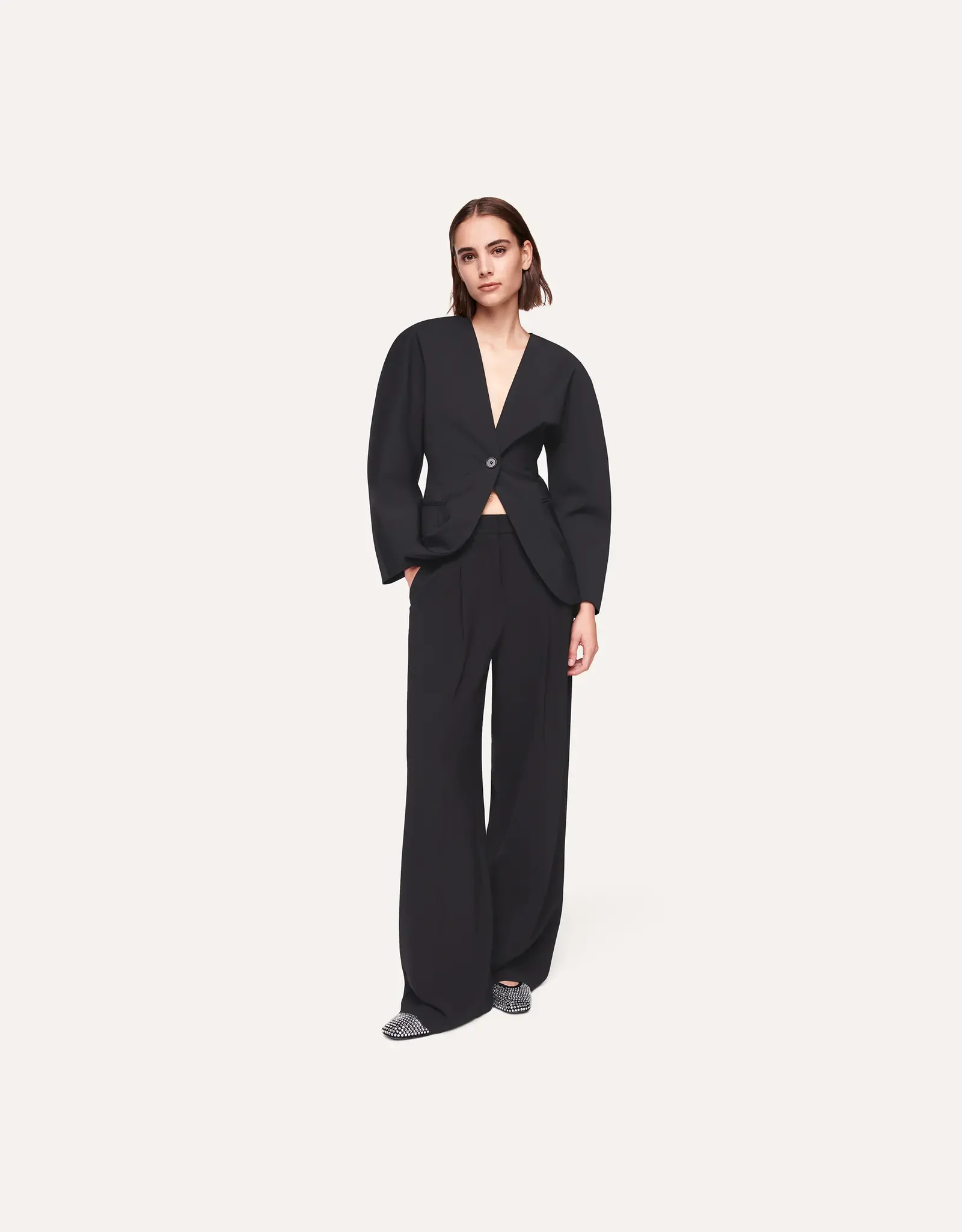 Cambio Pantalon Anny Black Trend Detail
