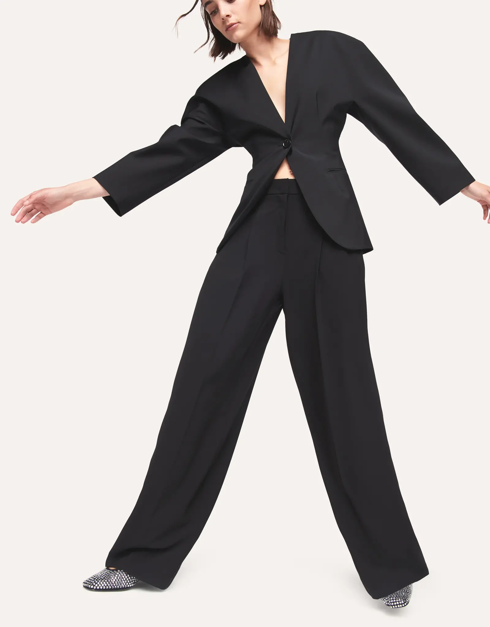 Cambio Pantalon Anny Black Trend Detail