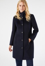 PENNYBLACK Mantel Wol Hoge Kraag Marine