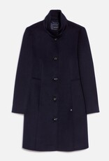 PENNYBLACK Mantel Wol Hoge Kraag Marine