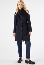 PENNYBLACK Mantel Wol Hoge Kraag Marine