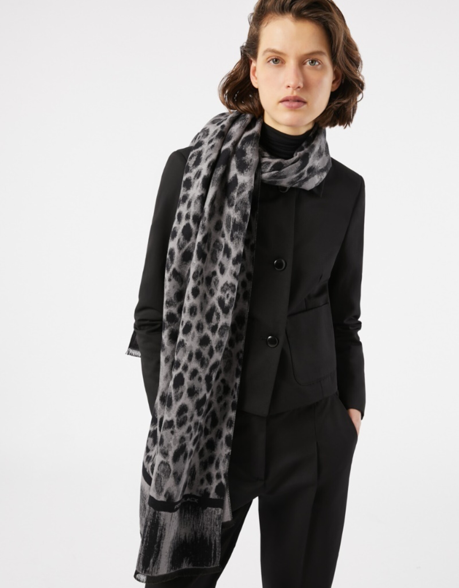 PENNYBLACK Shawl Pomezia Print Antra