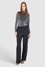Marc Aurel Top Turtle  Hals Glitter Gun Metal