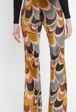 Ana Alcazar Pantalon Retro Velours Bruin Beige