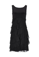 Swing Cocktail Jurk Black met Stroken