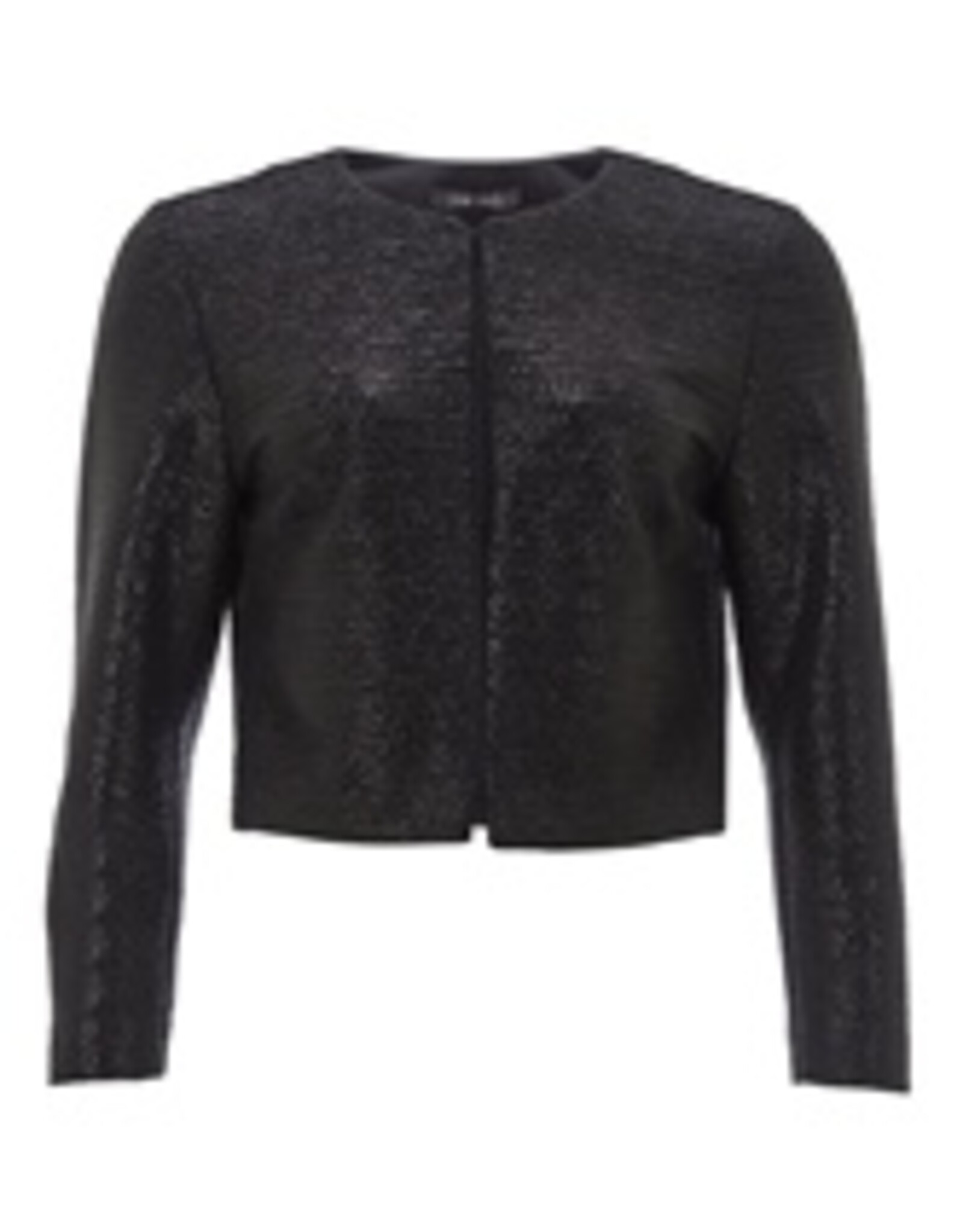 Swing Zwarte Bolero Boucle Optiek Glanzende uitstraling