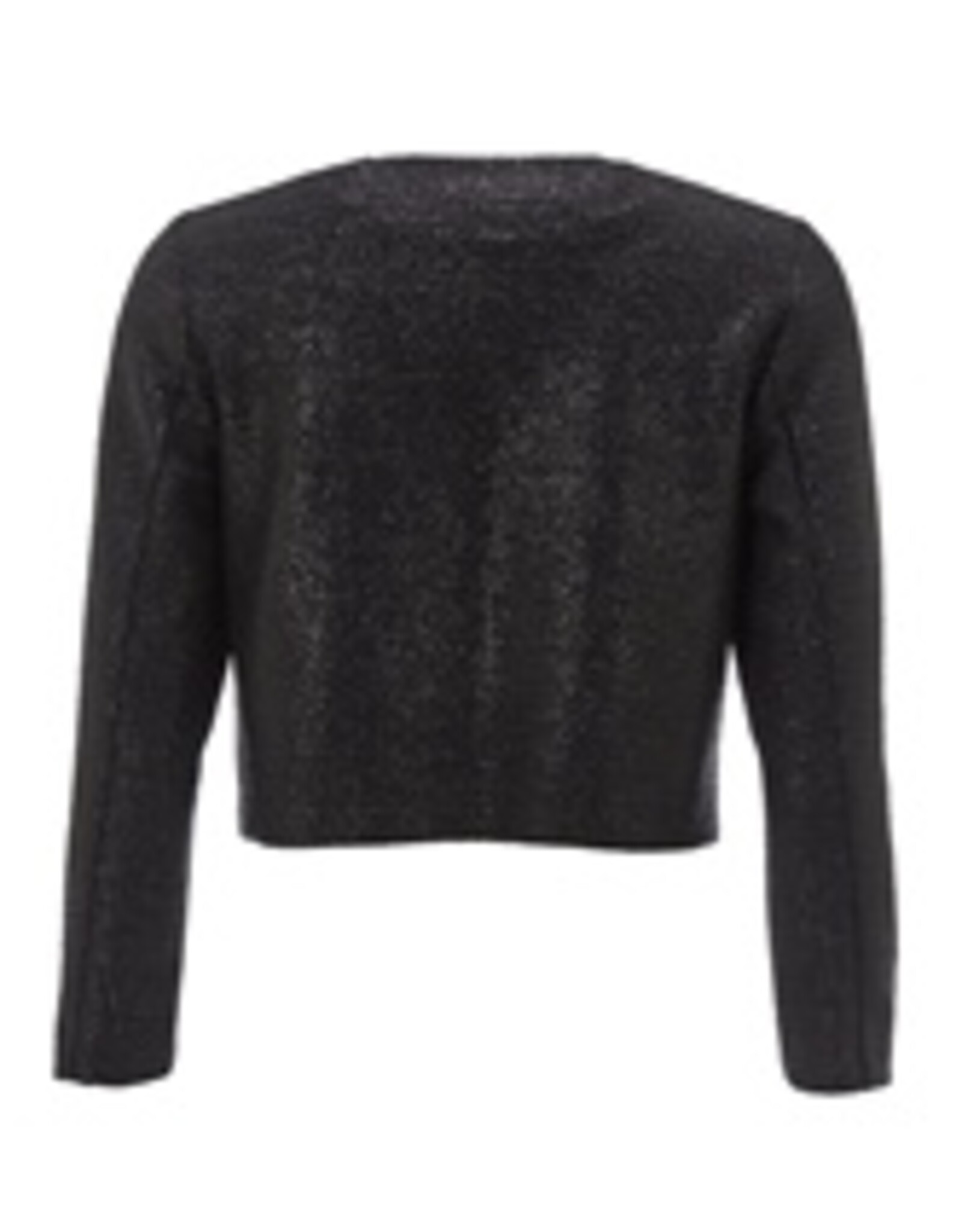 Swing Zwarte Bolero Boucle Optiek Glanzende uitstraling