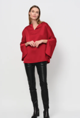 LaSalle Satin Top Red