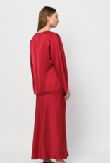 LaSalle Satin Top Red
