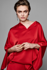 LaSalle Satin Top Red