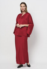 LaSalle Satin Top Red