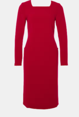 LaSalle Slim Fit Dress Red
