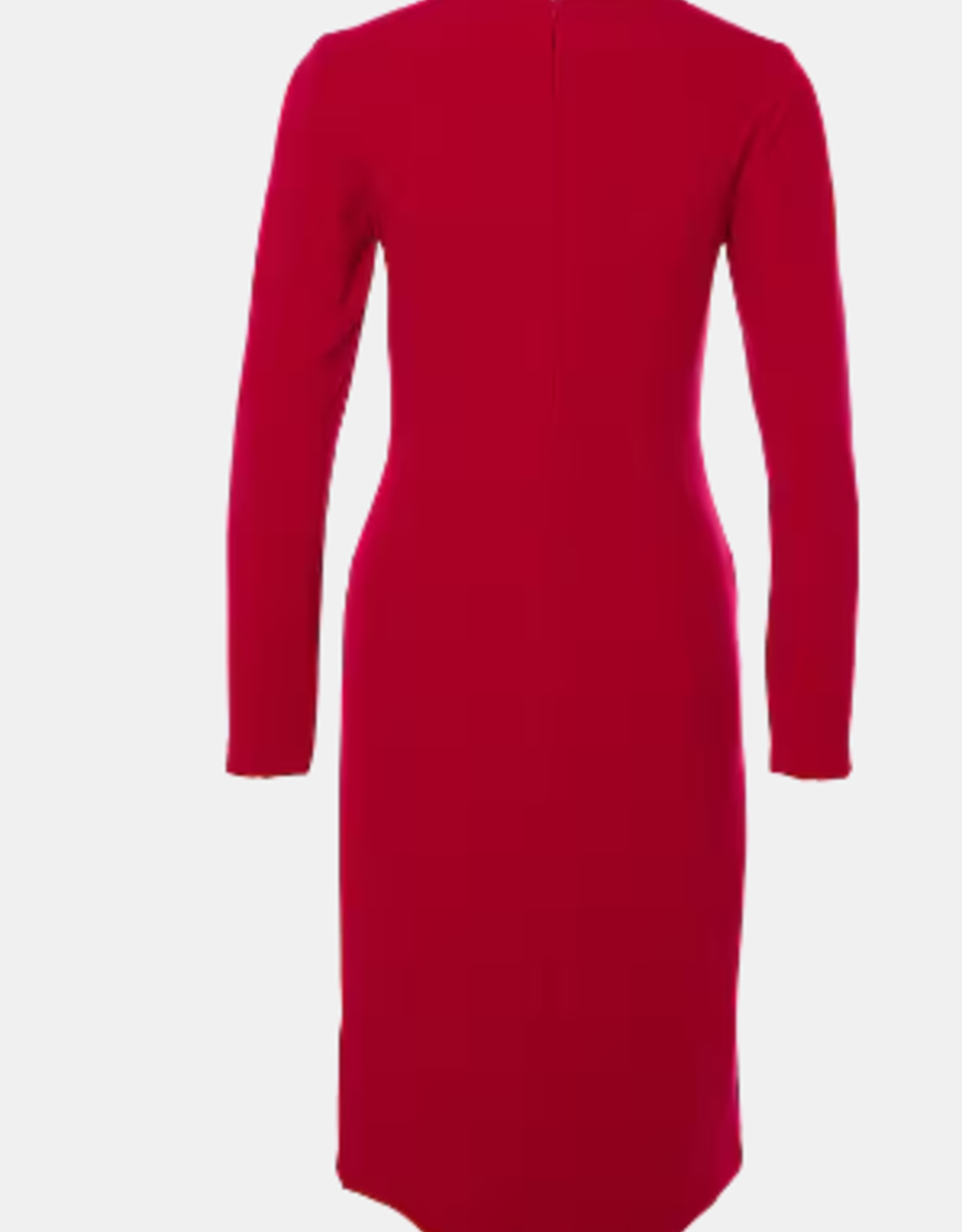 LaSalle Slim Fit Dress Red