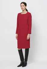 LaSalle Slim Fit Dress Red