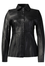 Studio AR Blazer Nigella Sheep Soft Waxed Black