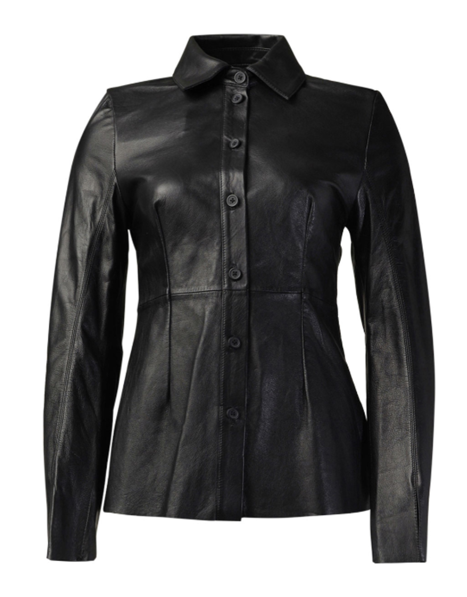 Studio AR Blazer Nigella Sheep Soft Waxed Black