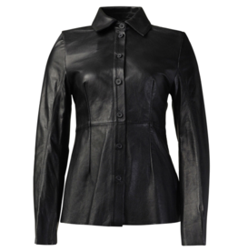 Studio AR Blazer Nigella Sheep Soft Waxed Black