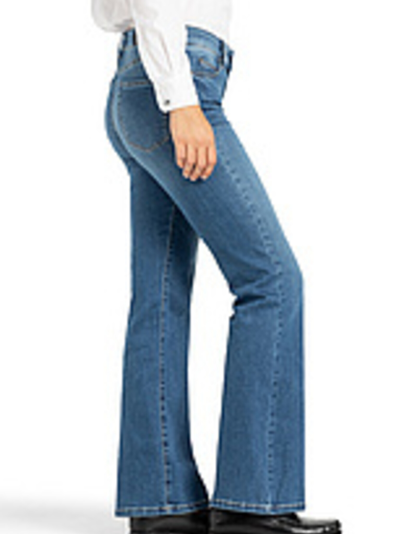 Cambio Jeans Paris Flared Medium Contrast