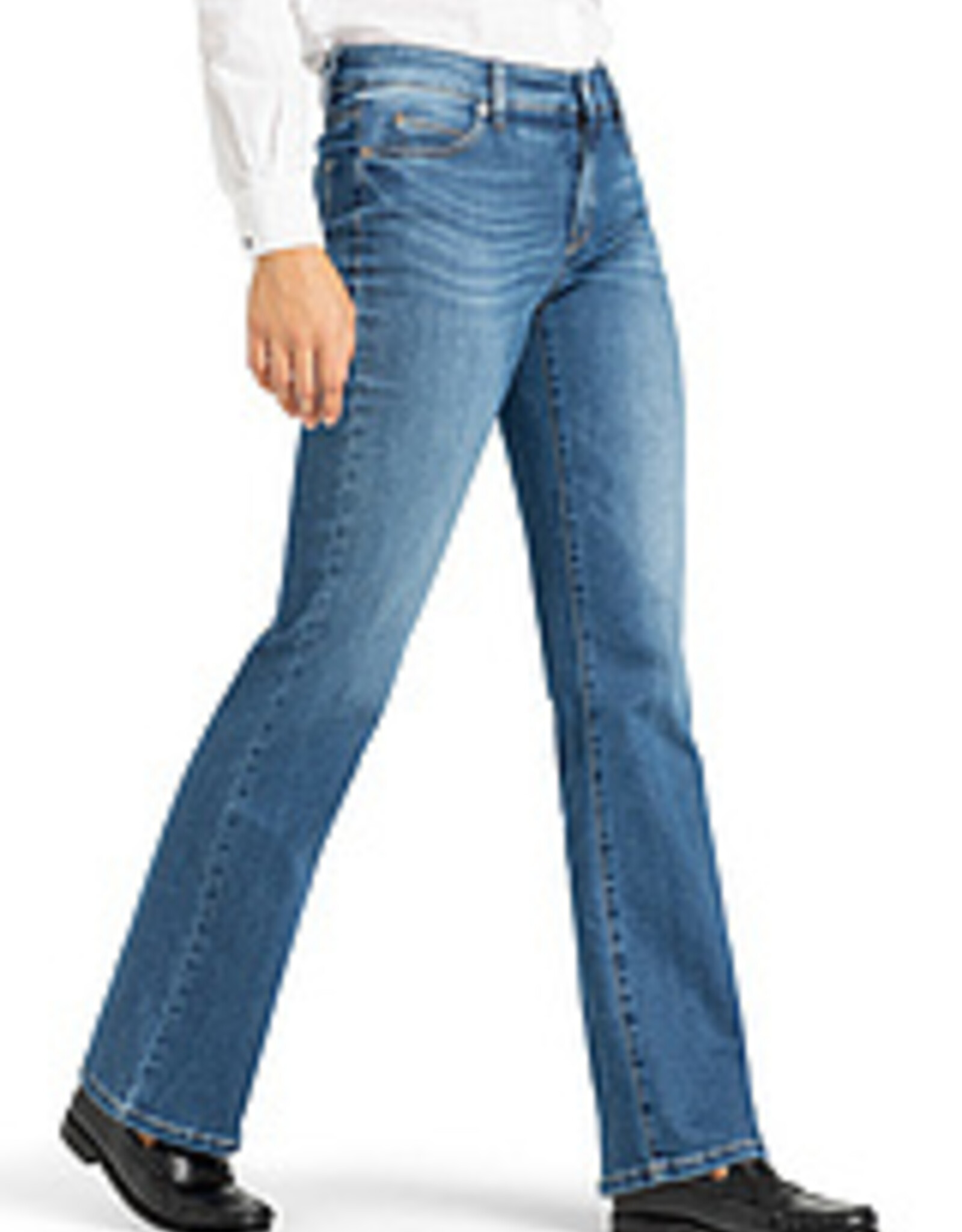 Cambio Jeans Paris Flared Medium Contrast