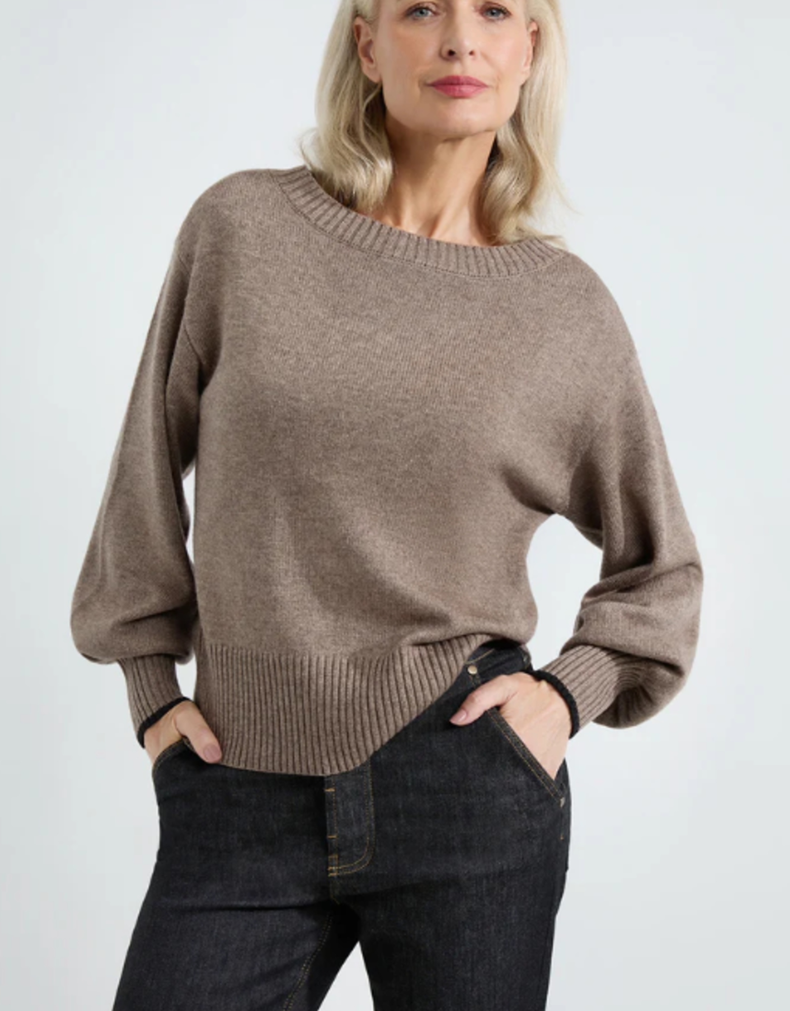 Josephine &CO Pullover Arno Mocca Stripe