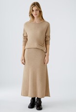 Oui Rok Gebreid Camel