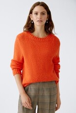 Oui Pullover Cherry Red Kort Model